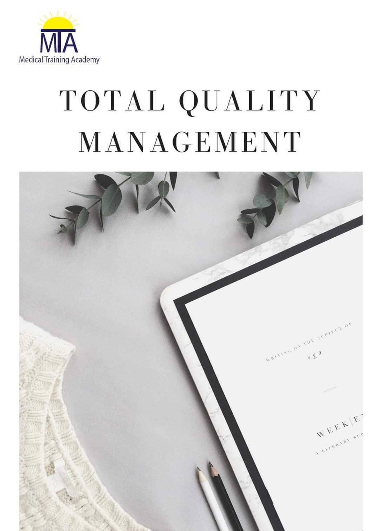 Total Quality Management Diploma