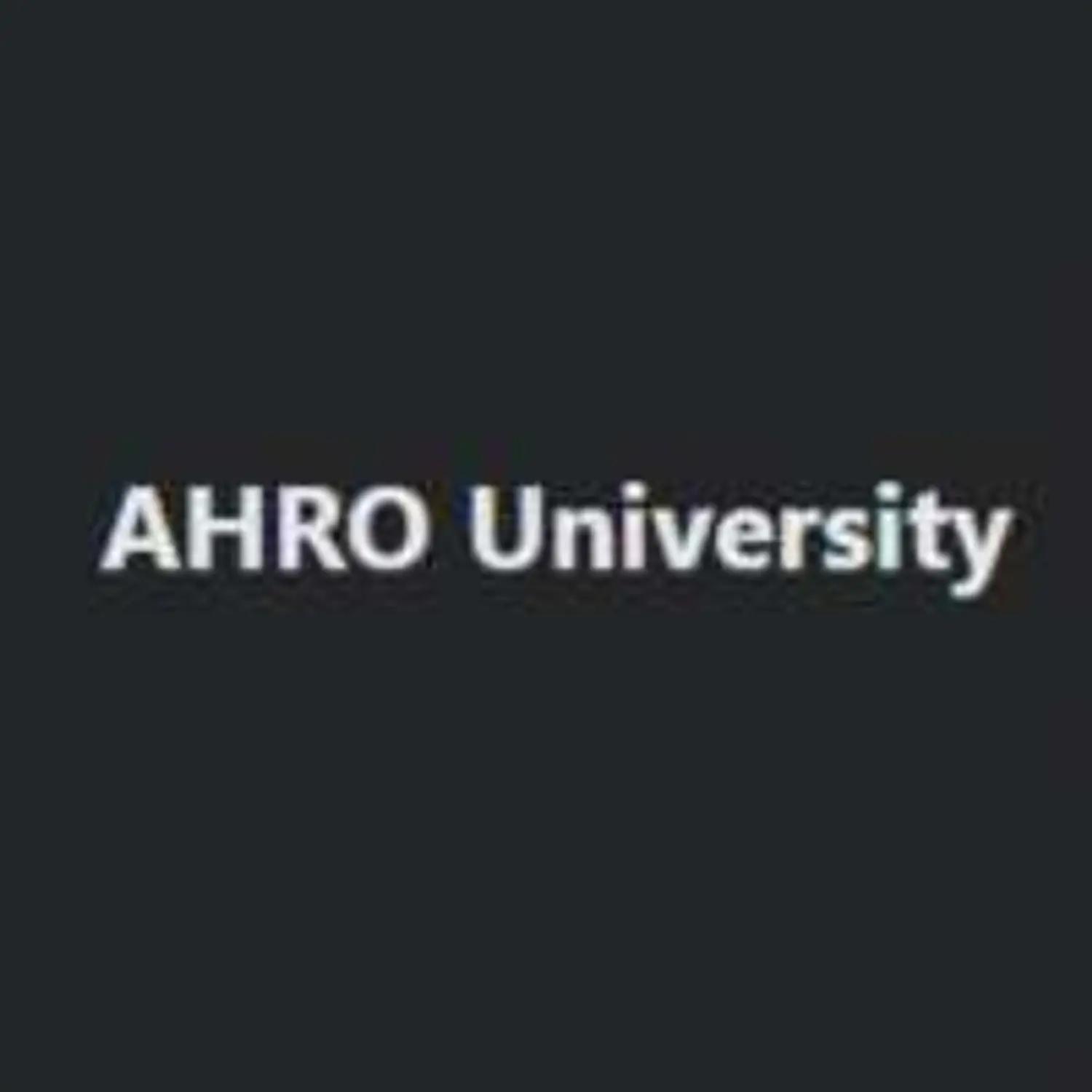 AHRO University