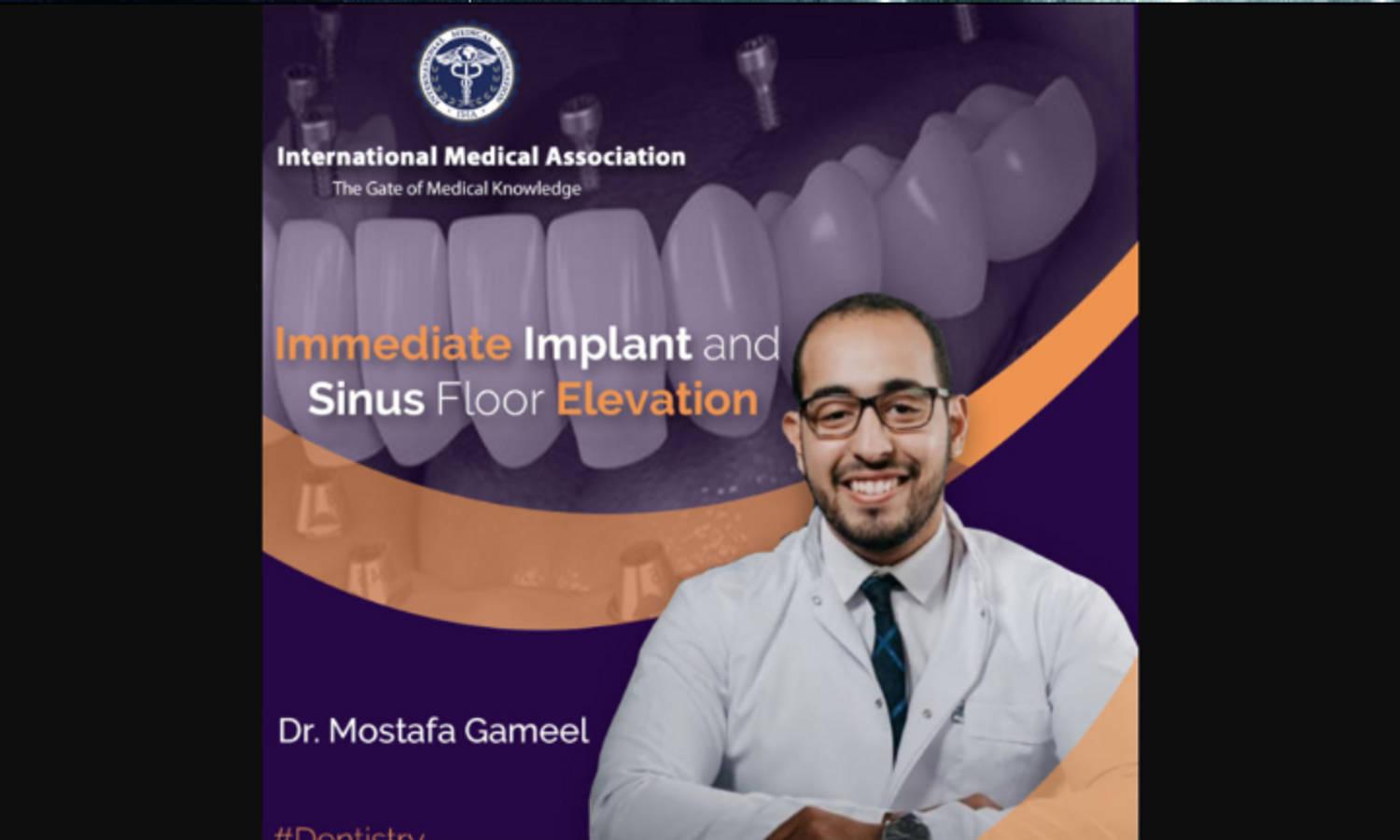 Immediate Implant and Sinus Floor Elevation