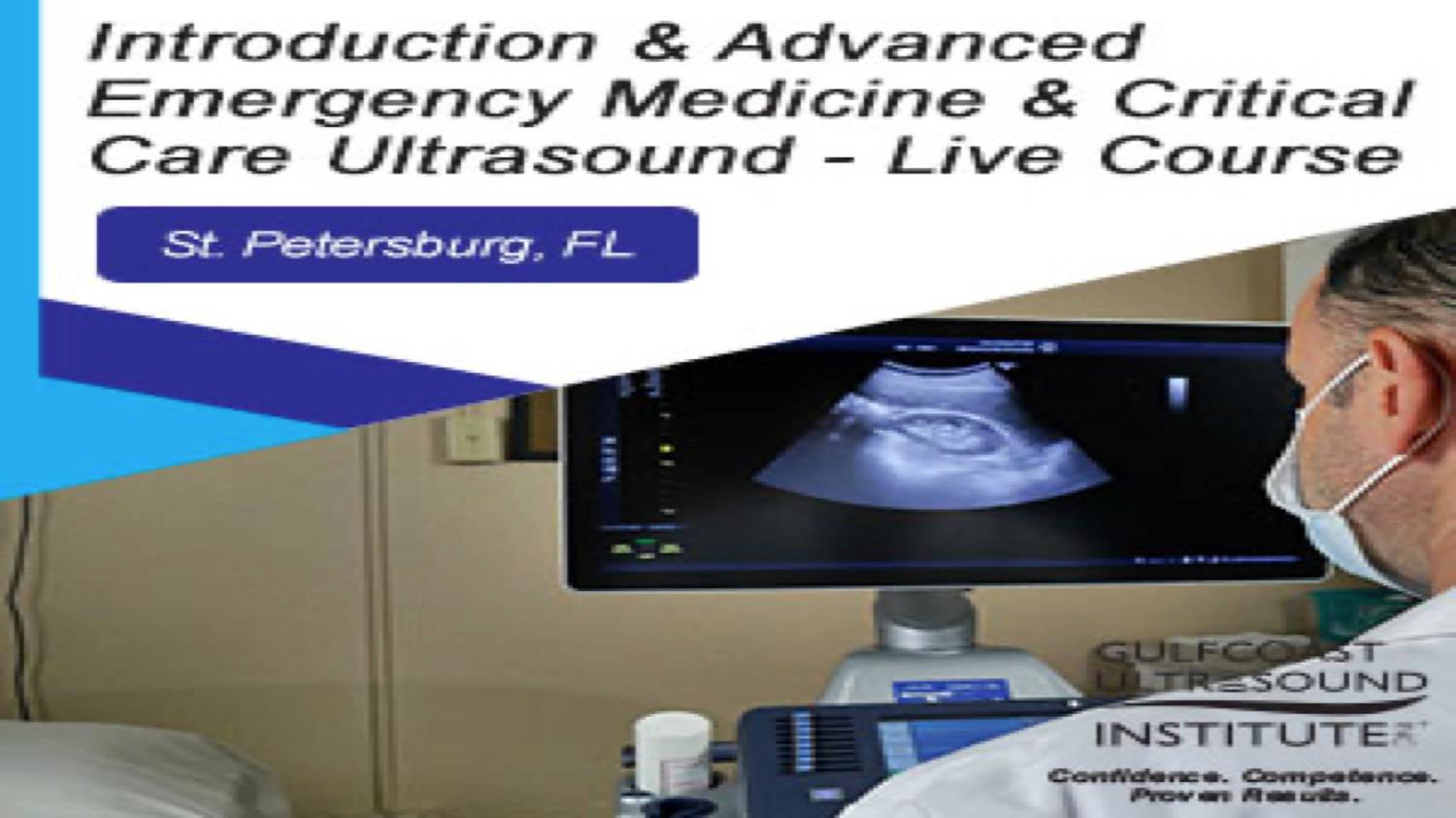 Introduction and Advanced Emergency Medicine & Critical Care Ultrasound 2023