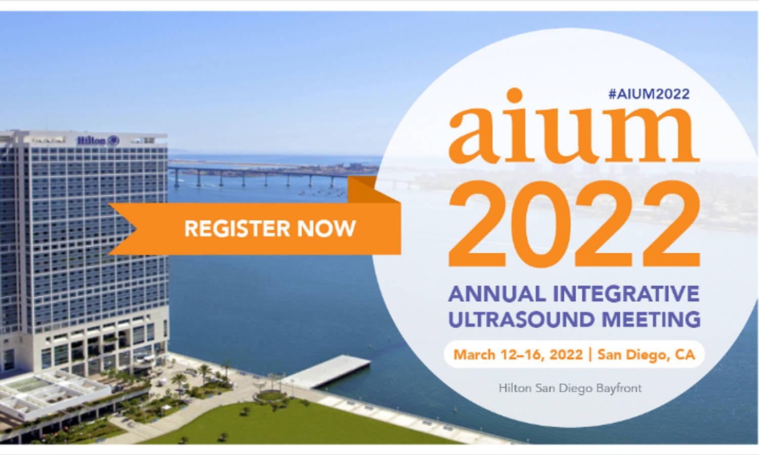 American Institute of Ultrasound in Medicine (AIUM) 2022 Conference